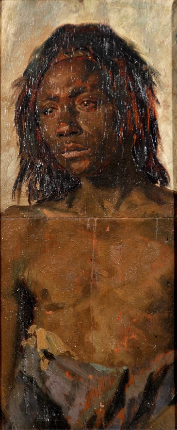 Busto di servo nubiano - Galleria Nazionale d'Arte Moderna, Roma